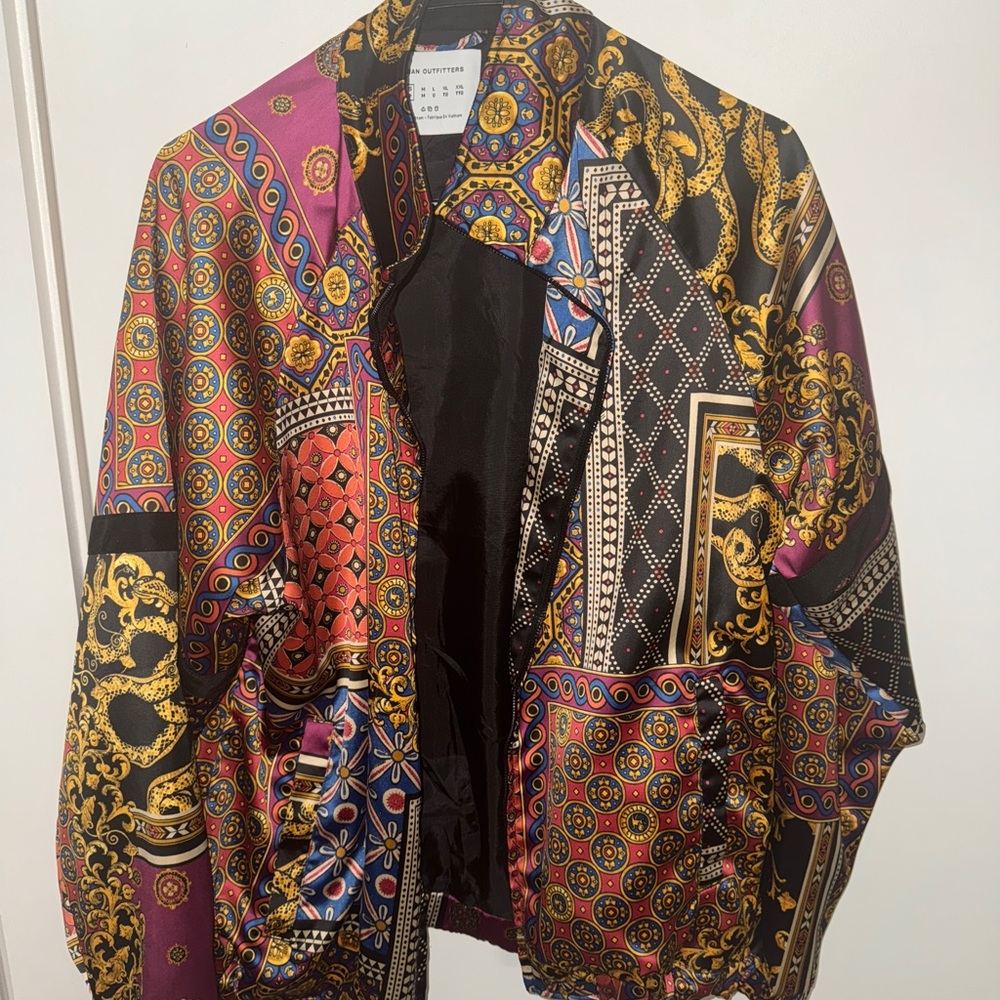 Urban Outfitters Multicolor Bomber Jacket